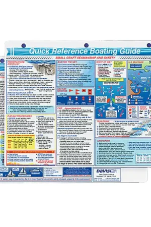Davis Quick Reference Boating Guide Card [128] Limited Offer