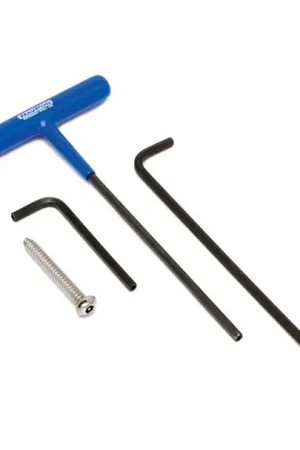 Professional Grade NavPod TamperProof Wrench Set (Fits all generations of NavPod security screws); Includes two 5" L-Wrenchs and one 6" Vinyl Grip T-Handle Wrench