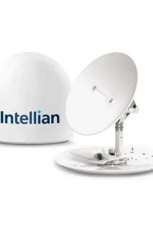 Intellian T4-131BW3H t130N 1.25m Maritime Global Satellite TV Antenna System in v130NX Matching Radome with heating device Price Drop