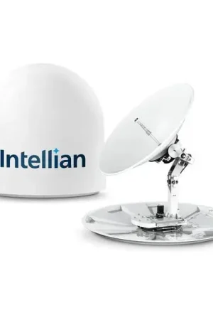 Final Sale Intellian V5-13H-U2 v130NX HP with 125cm (49.2inch) Reflector , X-pol and Co-pol, incl. PLL LNB, w/o BUC