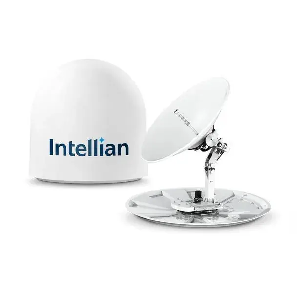 Final Sale Intellian V5-13H-U2 v130NX HP with 125cm (49.2inch) Reflector , X-pol and Co-pol, incl. PLL LNB, w/o BUC