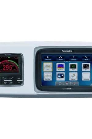 Bargain NavPod SystemPod Pre-Cut for Raymarine c95/c97/e95/e97 on the right *AND* extra space on the left for 9.5" wide guard