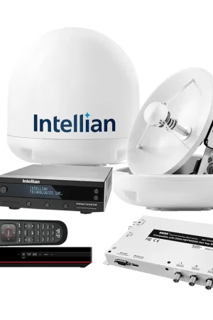 Intellian B4-309DNSB2 i3 US System + DISH/Bell MIM-2 (with RG6 3m cable) + RG6 cable 15m + DISH HD Receiver (Wally) Affordable