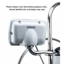 Budget NavPod RailMount Pre-Cut for Furuno GP1971F 9" Multi Touch GPS / Chartplotter / Fish Finder (fits 1" or 1.25" tubing)