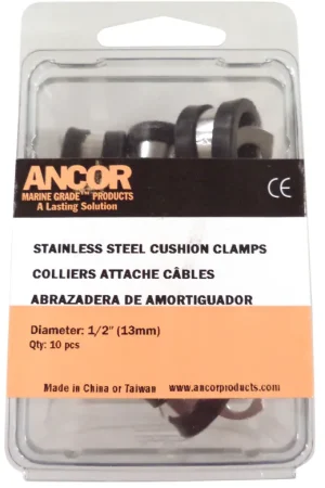 1/2 inch Stainless Steel Cushion Clamp Final Sale