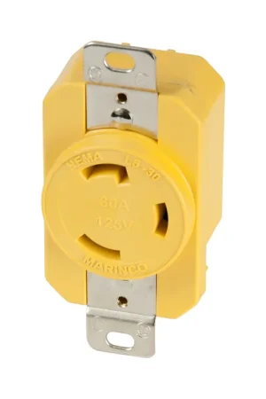 Dockside Locking Shore Power Receptacle In Demand