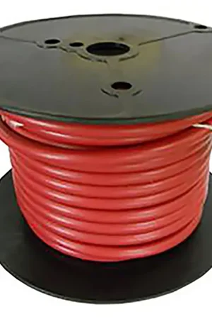 2 AWG Red Marine Battery Cable 100 Foot Roll Must Have