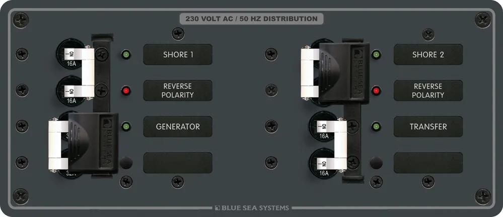 230VAC Dual Source Slection Panel Limited Time
