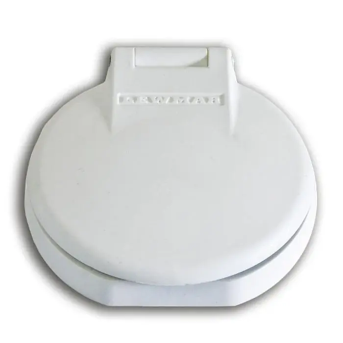 New Arrival Lewmar Footswitch White Down