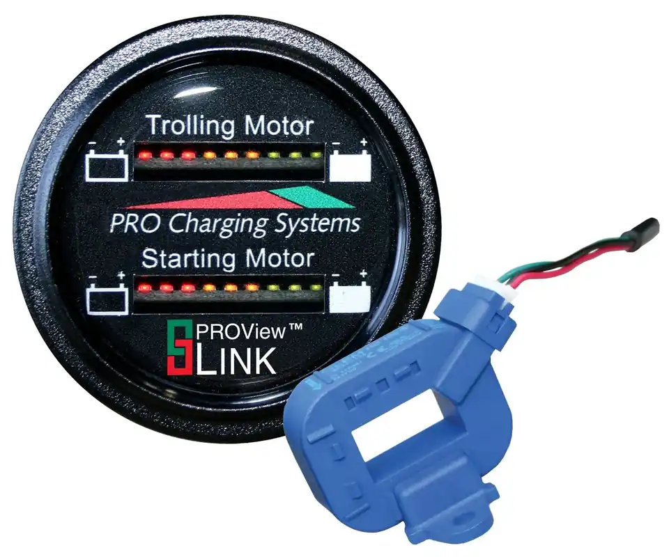 Weekend Sale Dual Pro Lithiumm Battery Status Indicator Dual Marine Round Display