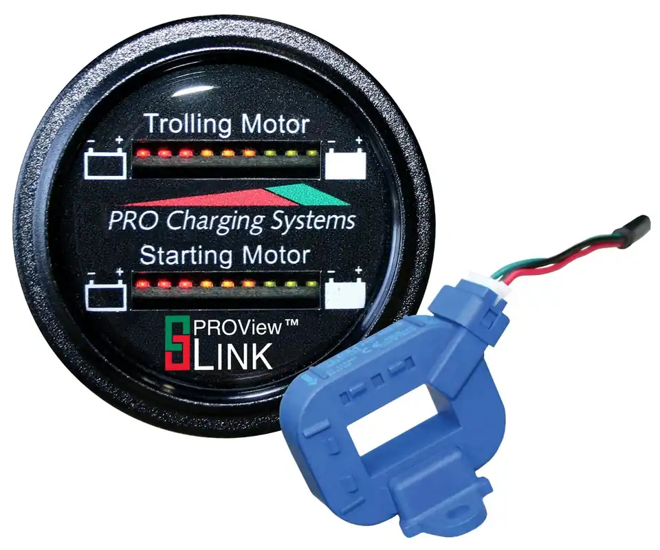 Dual Pro Lithium Battery Status Indicator W/2 Ct's Dual Marine Round Display Affordable
