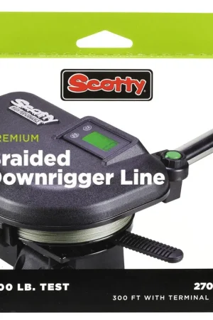 Exclusive Offer Scotty Premium Power Braid Downrigger Line - 300ft of 200lb Test