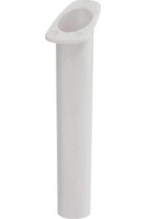 Sea-Dog Narrow Gunnel Flush Mount Rod Holder - White Fresh Stock