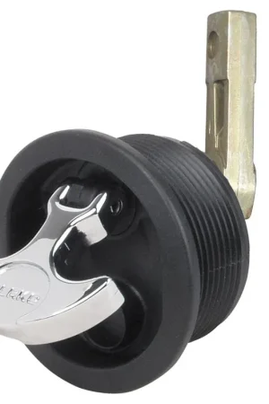 Perko Flush Mount Latch - Straight Cam Bar - 2.5" Hole - Black Grab Now