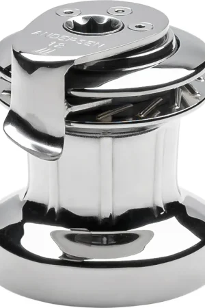 Fast Shipping ANDERSEN 12 ST FS Self-Tailing Manual Single Speed Winch - Full Stainless