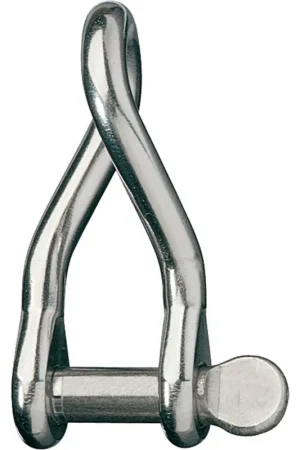 Bargain Ronstan Twisted Shackle - 1/4" Pin - 1-17/32"L x 9/16"W