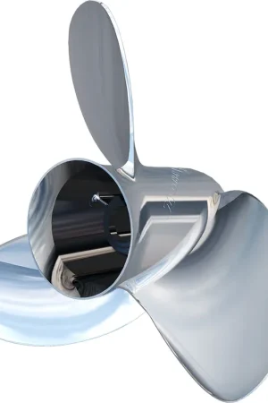 Bargain Turning Point Express® Mach3™ OS™ - Left Hand - Stainless Steel Propeller - OS-1611-L - 3-Blade - 15.625" x 11 Pitch