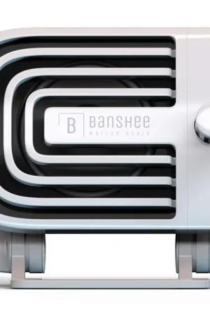 Banshee Active External Vhf Speaker - White Hot Deal