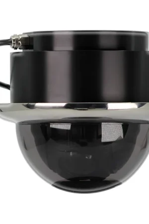 Shop Now Iris Miniature Marine PTZ Dome Camera - Stainless Bezel - Hi-Def Ethernet IP - 10x Digital Zoom - 4 in 1 Video Format