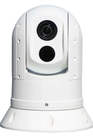 Secure Checkout Iris A295 Dual Payload 384x288 Thermal + 1080P (10x Zoom) Visible Spectrum IP PTZ Camera