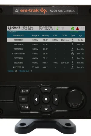 Special Discount em-trak A200 Class A AIS Transceiver
