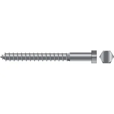 Free Returns Seachoice 1/4 x 1 1/2 Lag Screw SS 25/Bg Sc1262