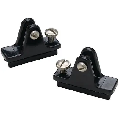Seachoice Deck Hinge W/Slide Lock-Black 76291 Luxury