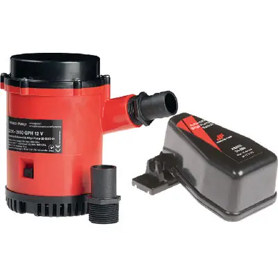 Johnson Pump Bilge Pump-2200gph+Free Switch 22004Fsp One Day Deal